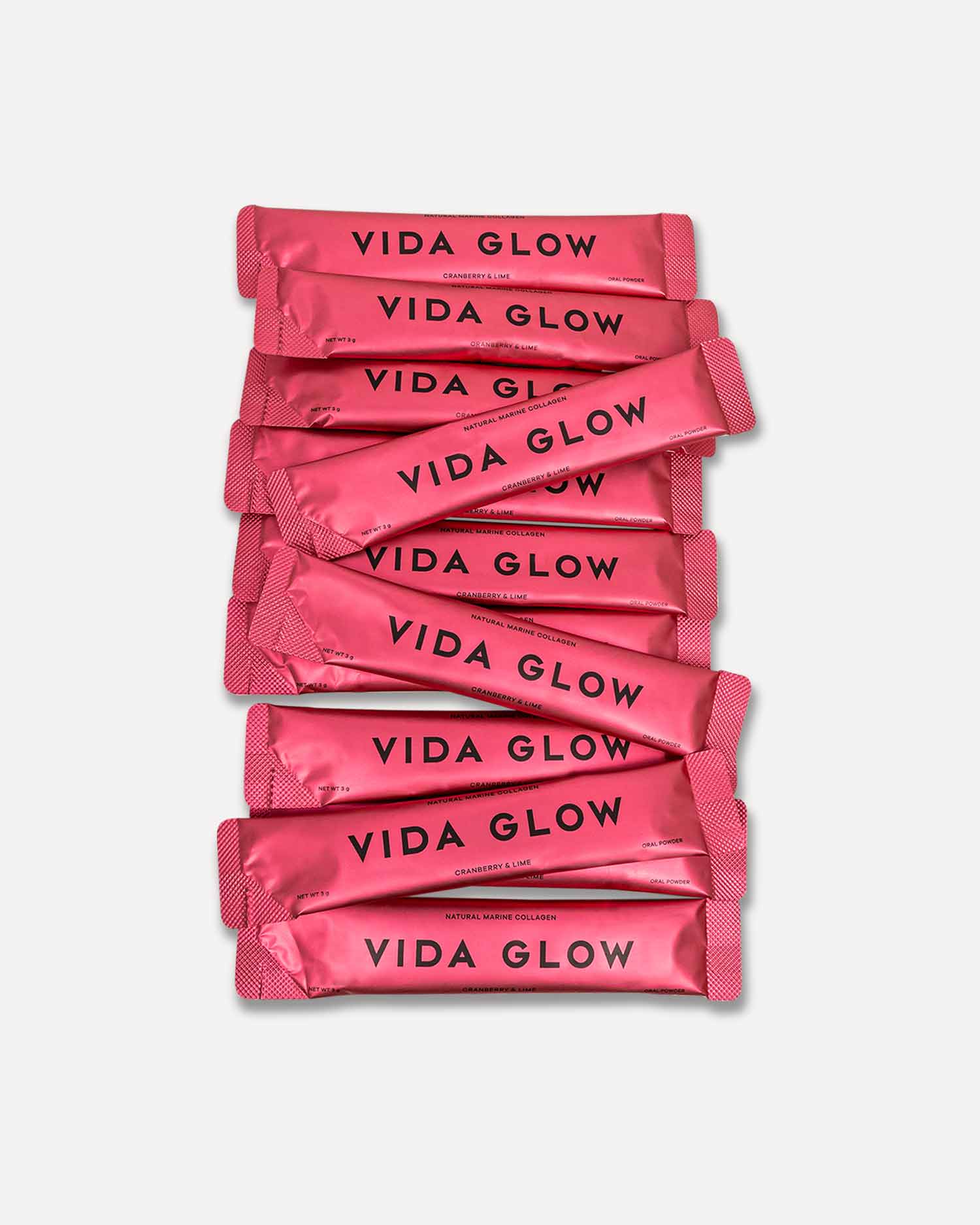 Natural Marine Collagen Sachets - Cranberry & Lime - Image 5