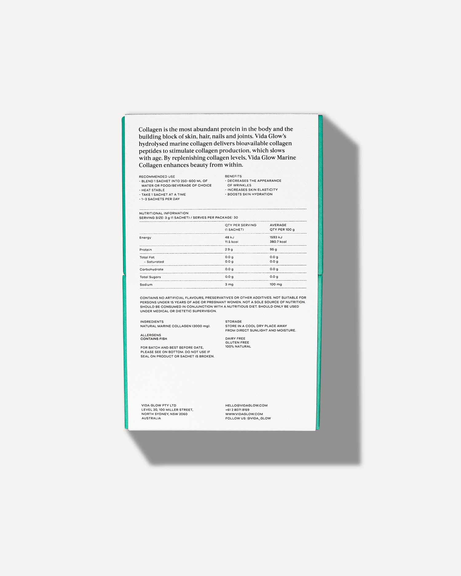 Natural Marine Collagen Sachets - Original - Image 8